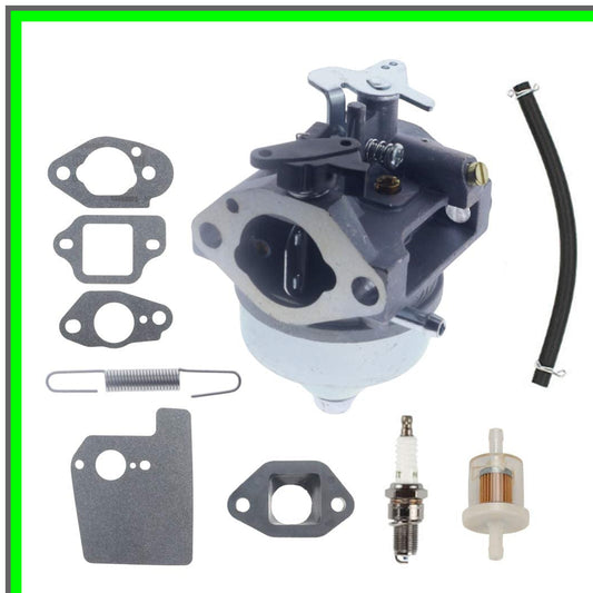 HRX217 Carburetor Kit for Honda Lawn Mower Engines with Gaskets and Spark Plug
