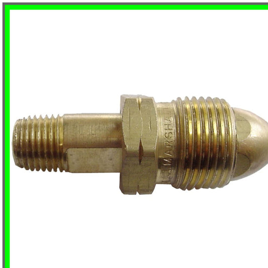 Durable Hard Nose POL Male Fitting for Secure Gas Connections