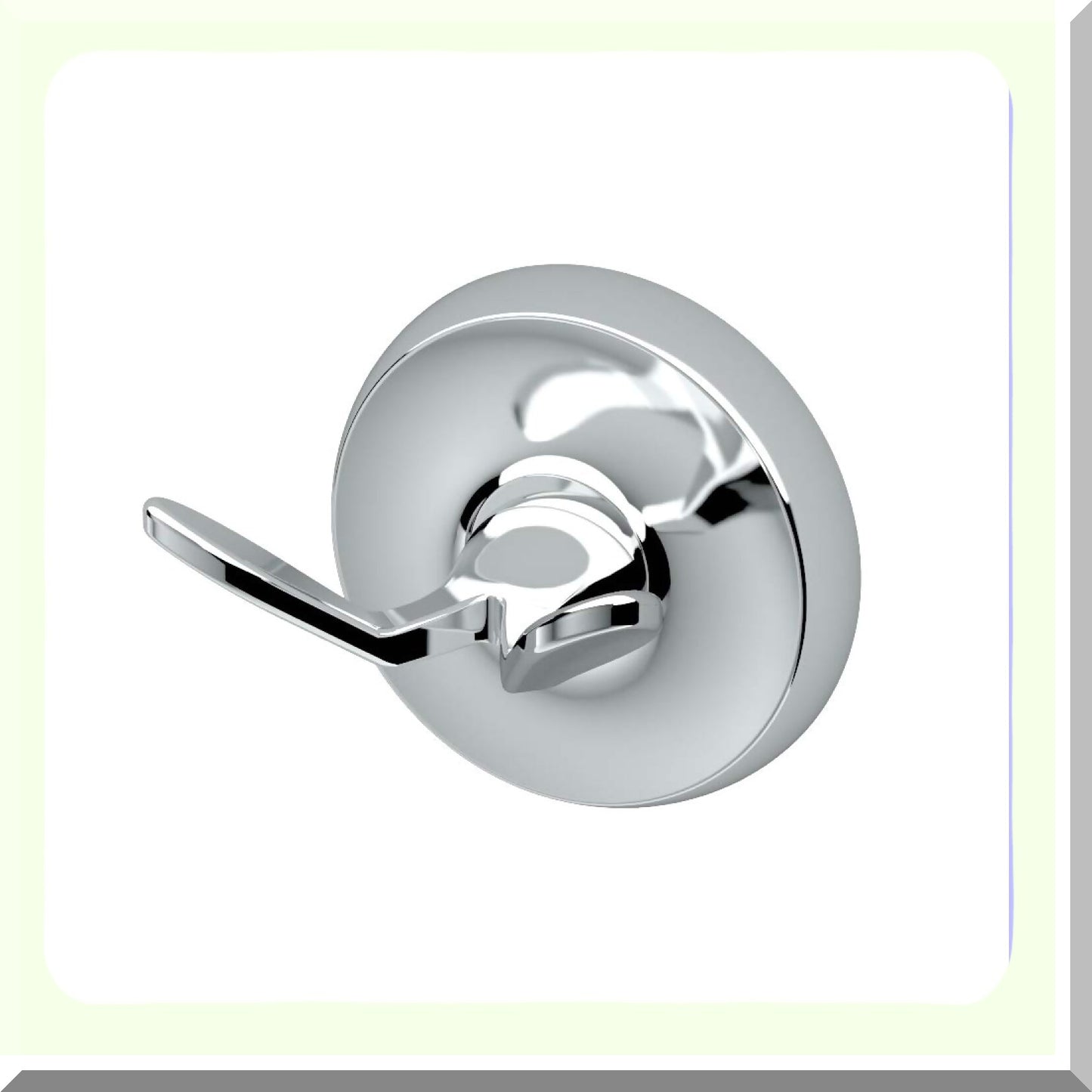 5076 Designer II Robe Hook Chrome