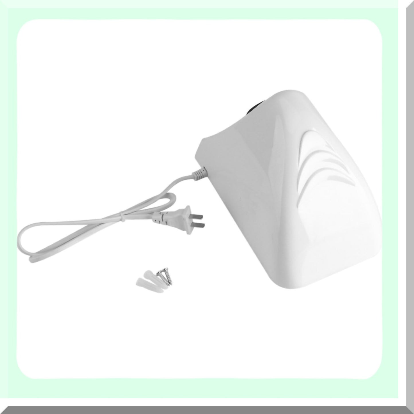 Electric Hand Dryer 600W White Automatic Infrared Sensor