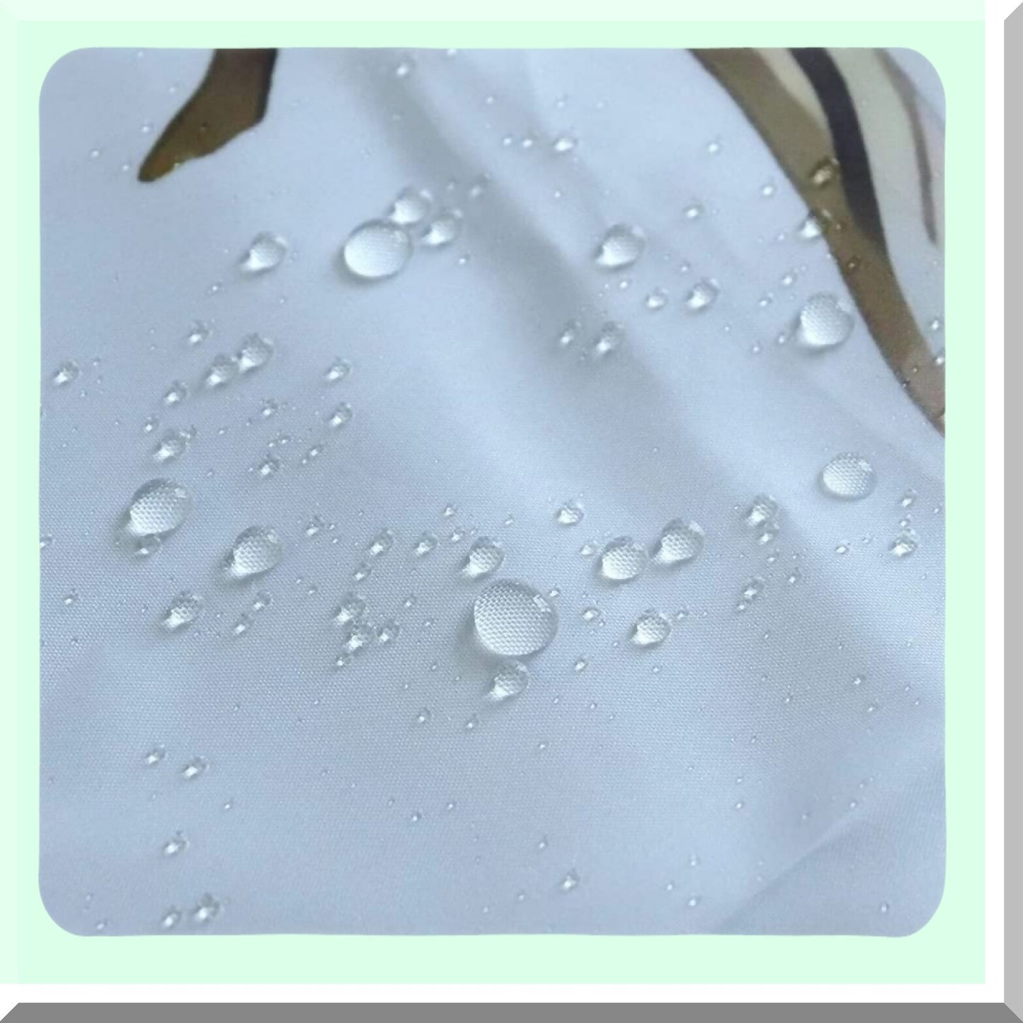 Rainbow Polka Dot Shower Curtain 70x70 Inches