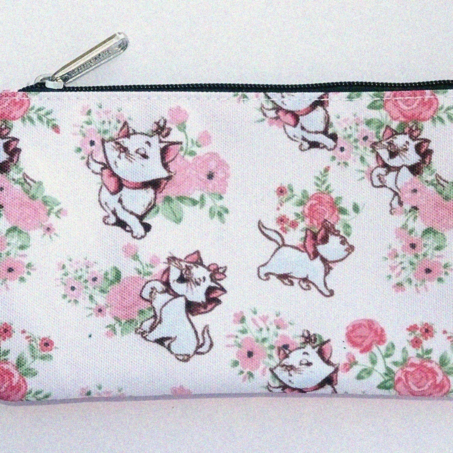 Marie Floral AOP Nylon Pencil Case 8x4.5 inches