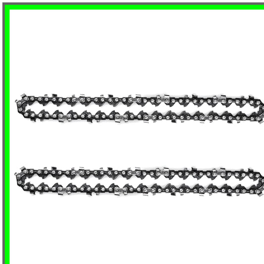 Compact 6 Inch Chainsaw Chain Replacement for Cordless Models - 2 Pack