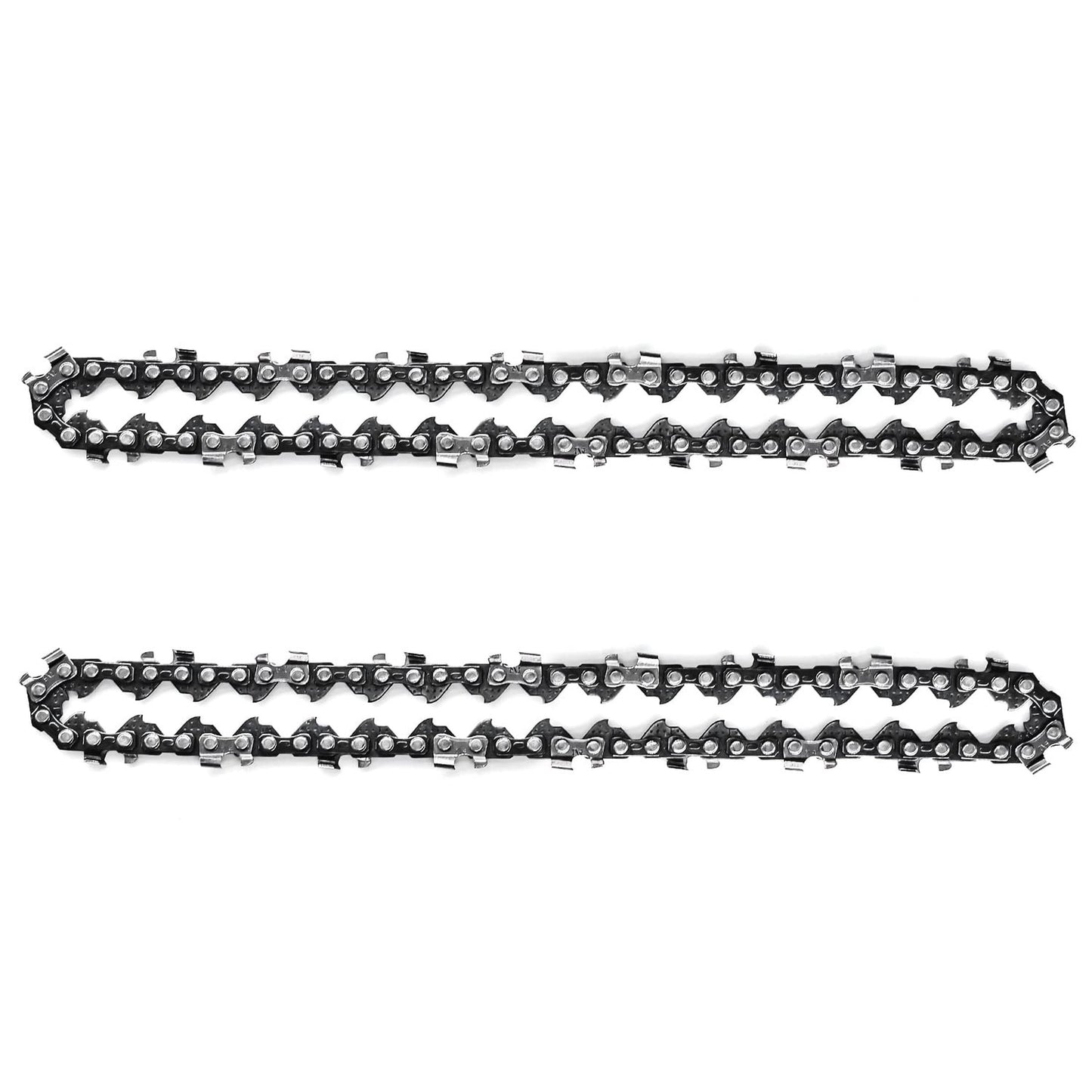 Compact 6 Inch Chainsaw Chain Replacement for Cordless Models - 2 Pack