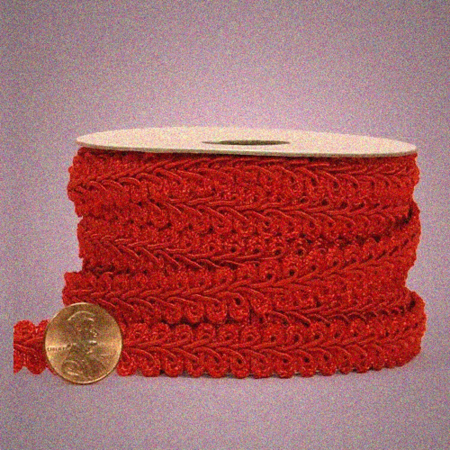 Red Gimp Braid Trim 5/8" x 10yd