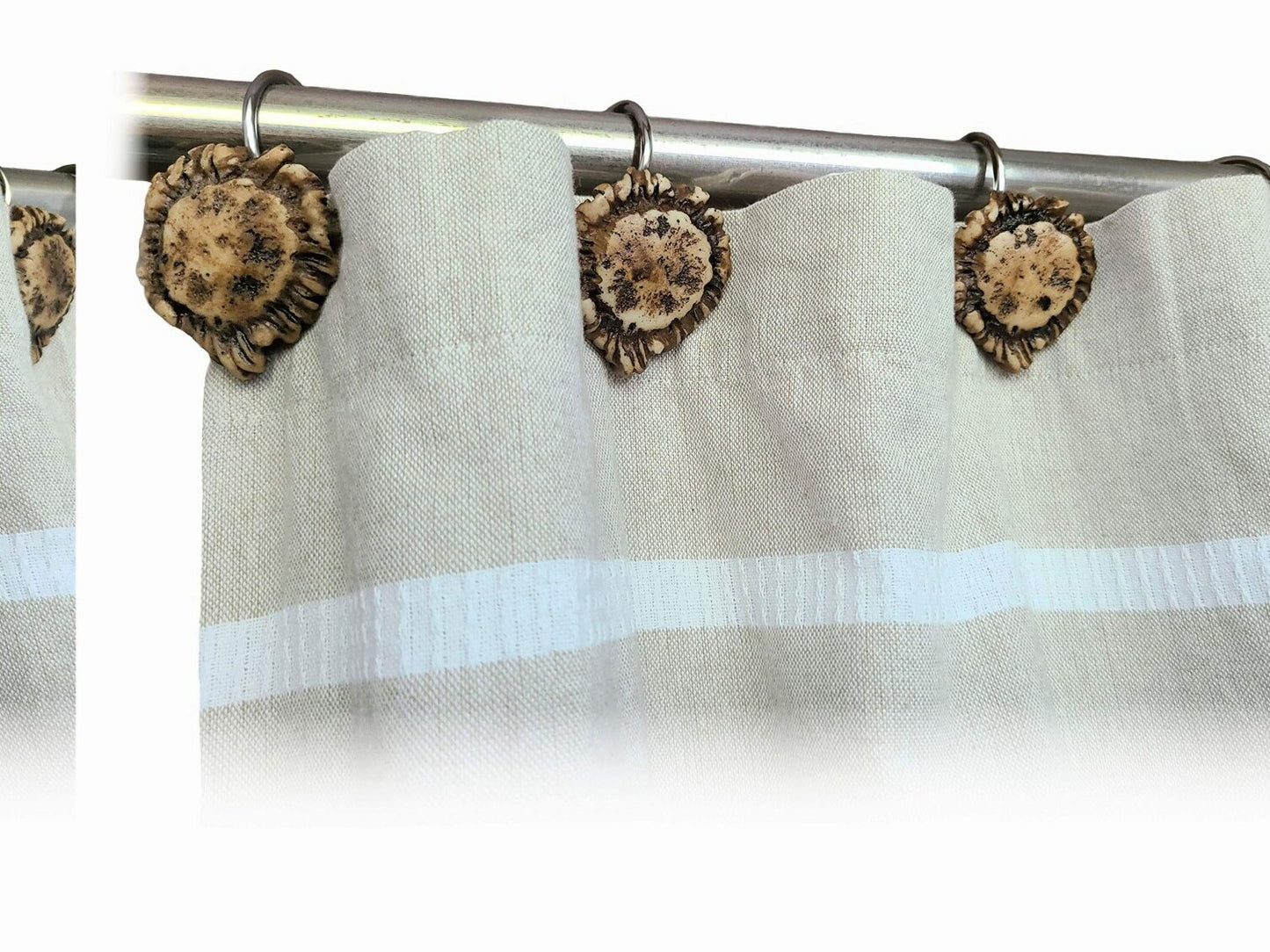 Deer Antler Hand Towel Stand 17 Inches