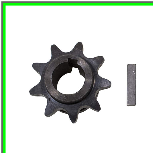 Sprocket 9 Tooth with Key for Enhanced Performance and Durability