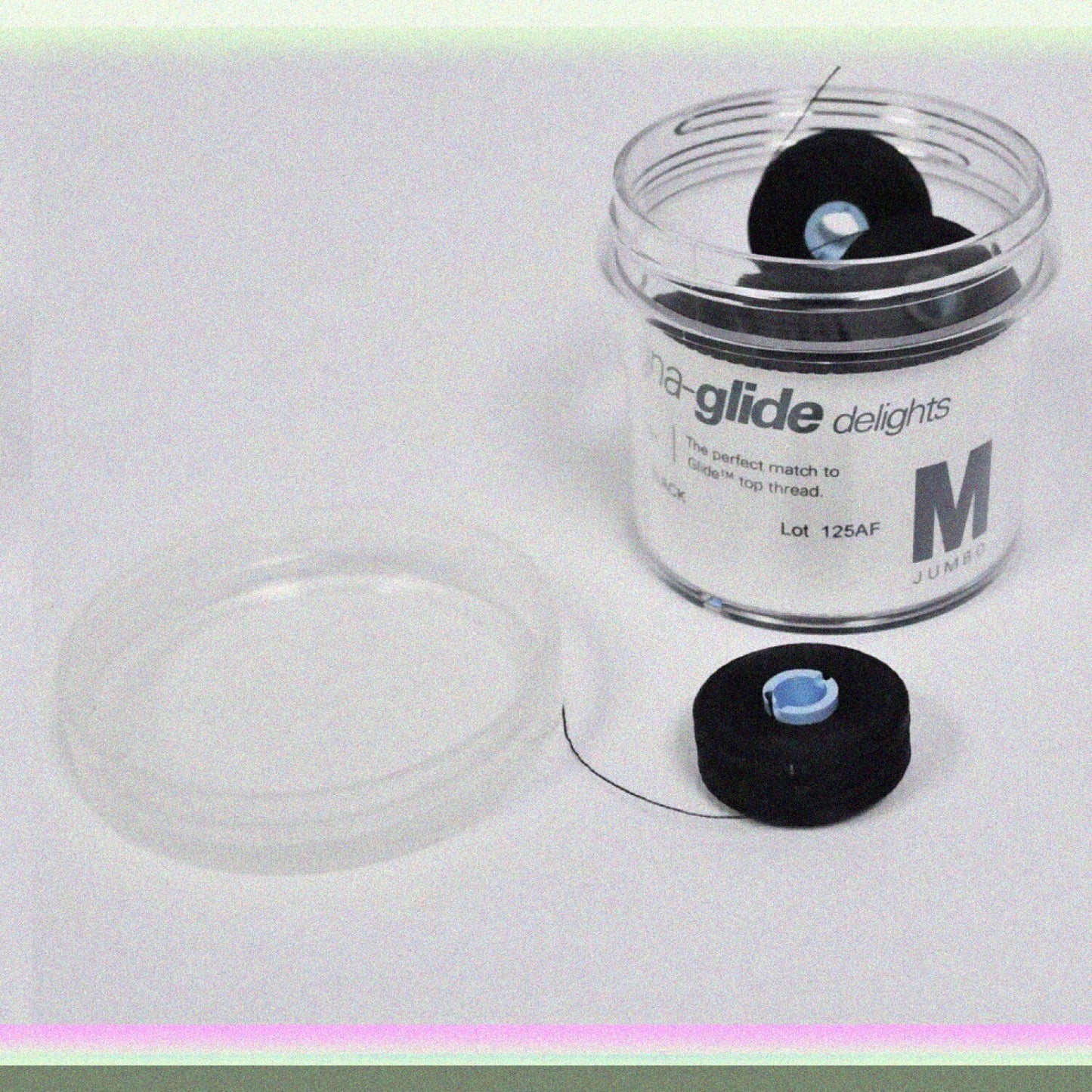 10 Black Style M Jumbo Prewound Bobbins