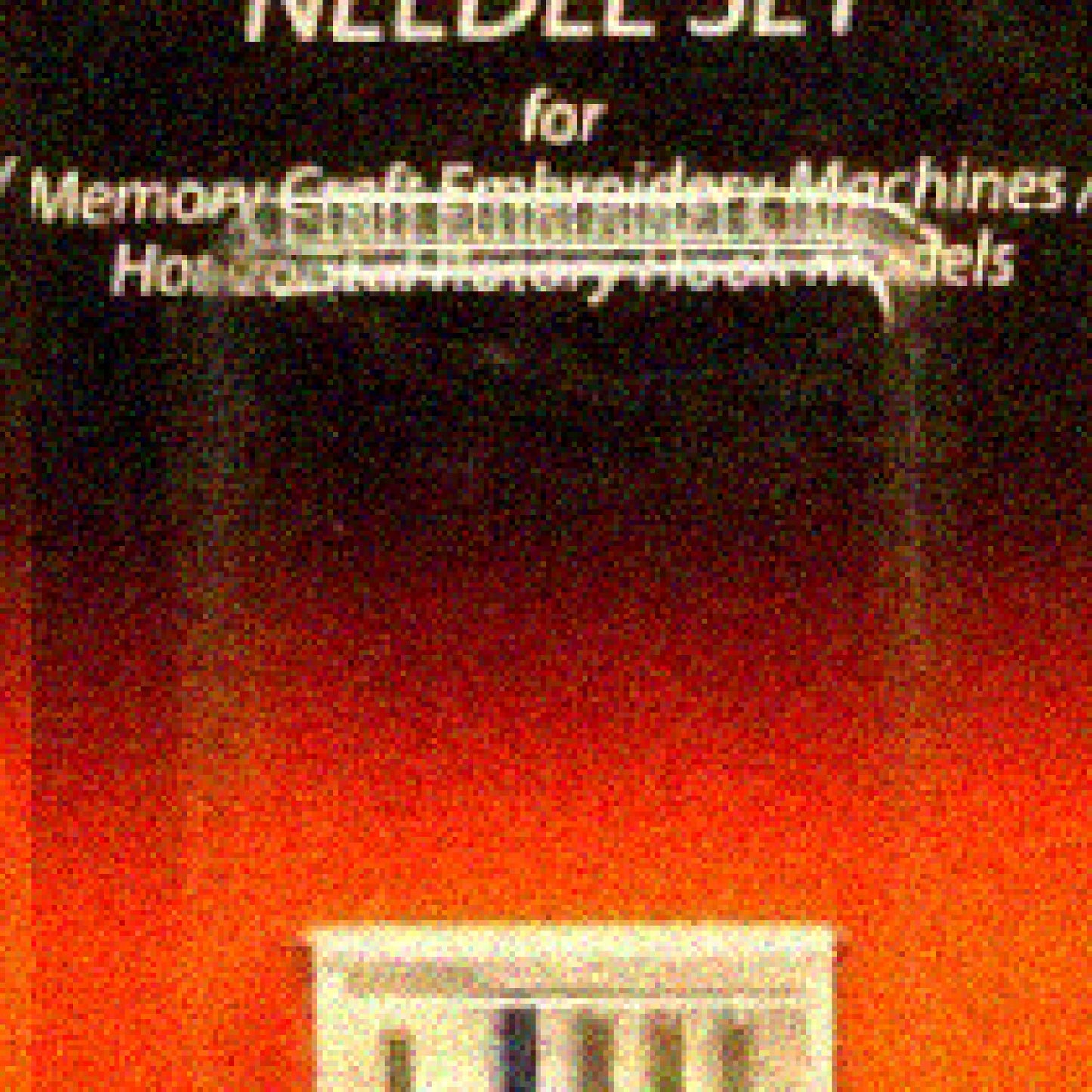 Needle Set for Memory Emb Machines Horizontal Rotary