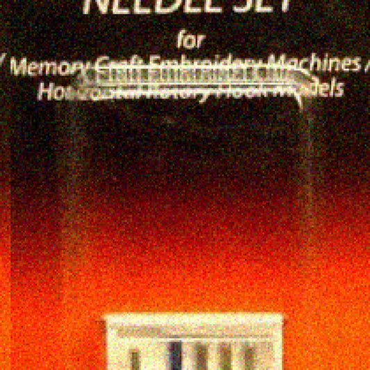 Needle Set for Memory Emb Machines Horizontal Rotary