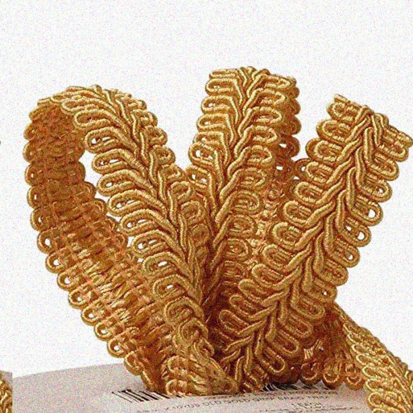 Old Gold Gimp Braid Trim 5/8" x 10 Yards