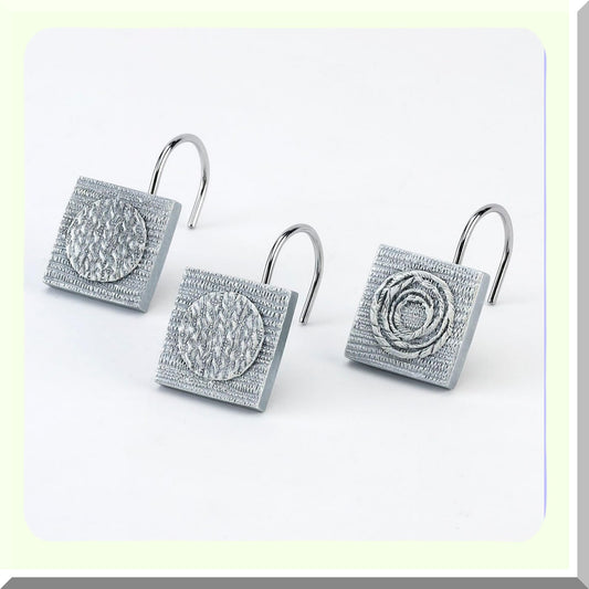 Galaxy Silver Shower Hooks