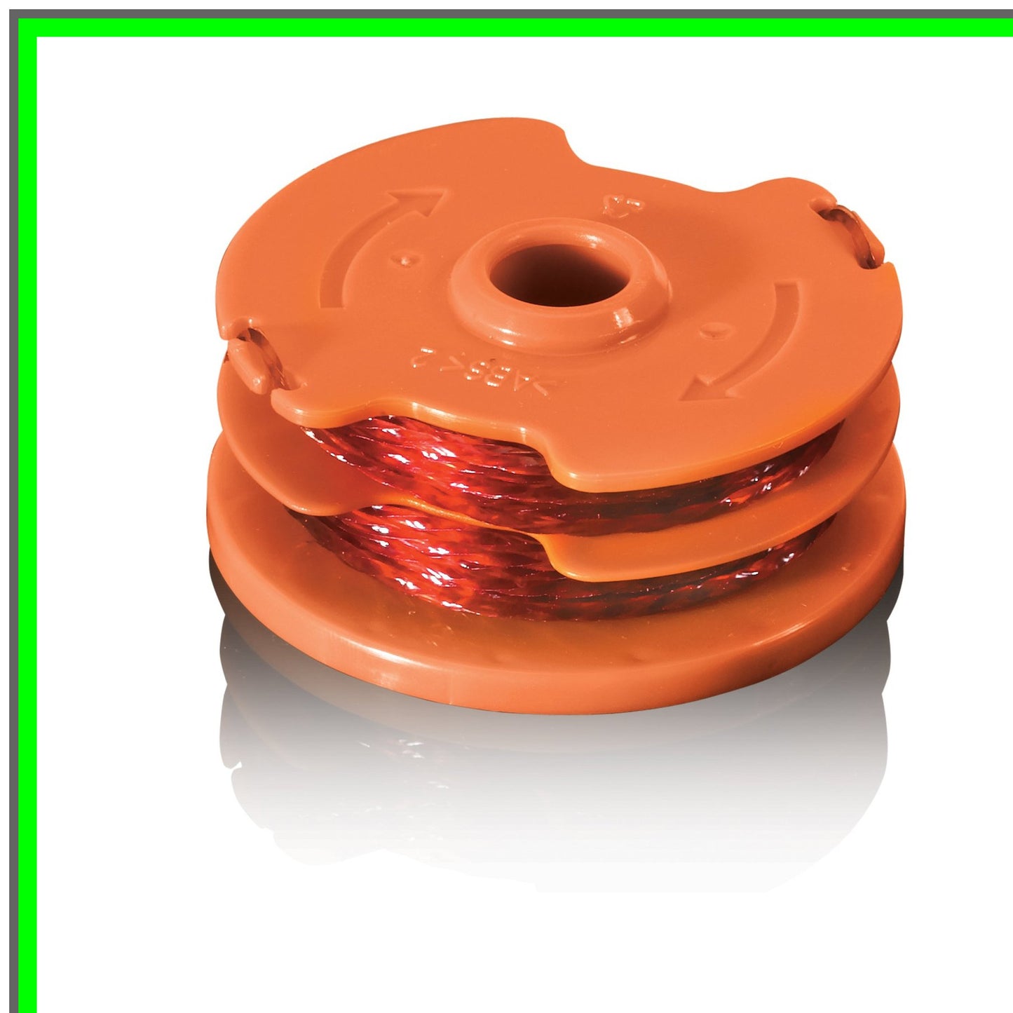 Dual 16-Foot Trimmer Line for Electric Weed Eater Models WG105 to WG118