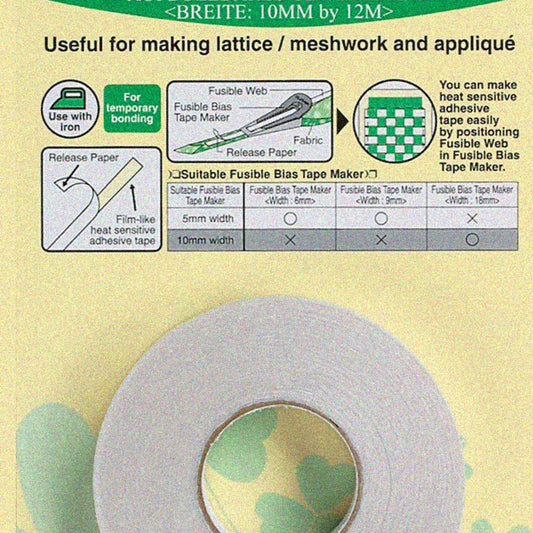 Fusible Web Notion 10mm 40ft Roll