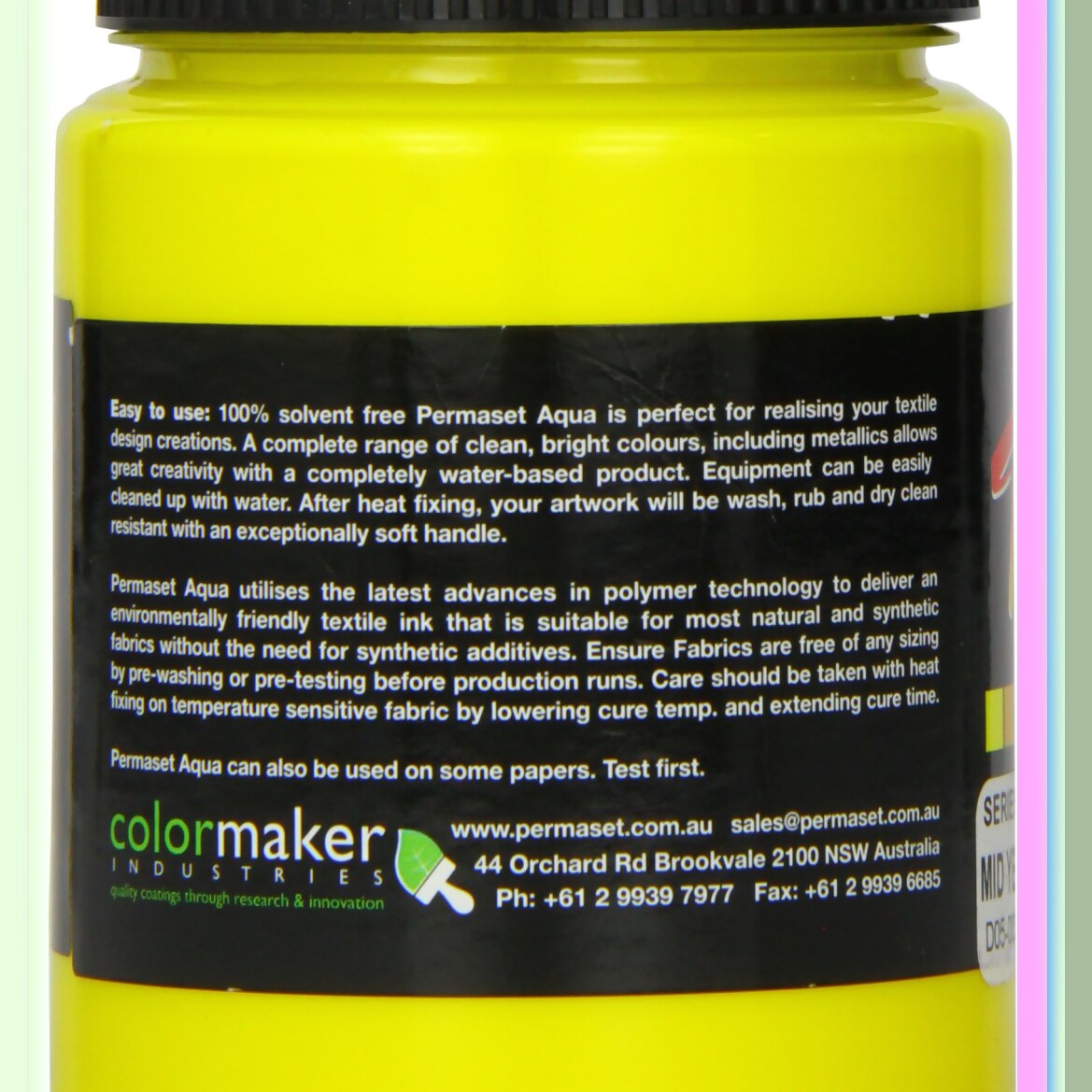 300ml Water Bottle Mid Yellow