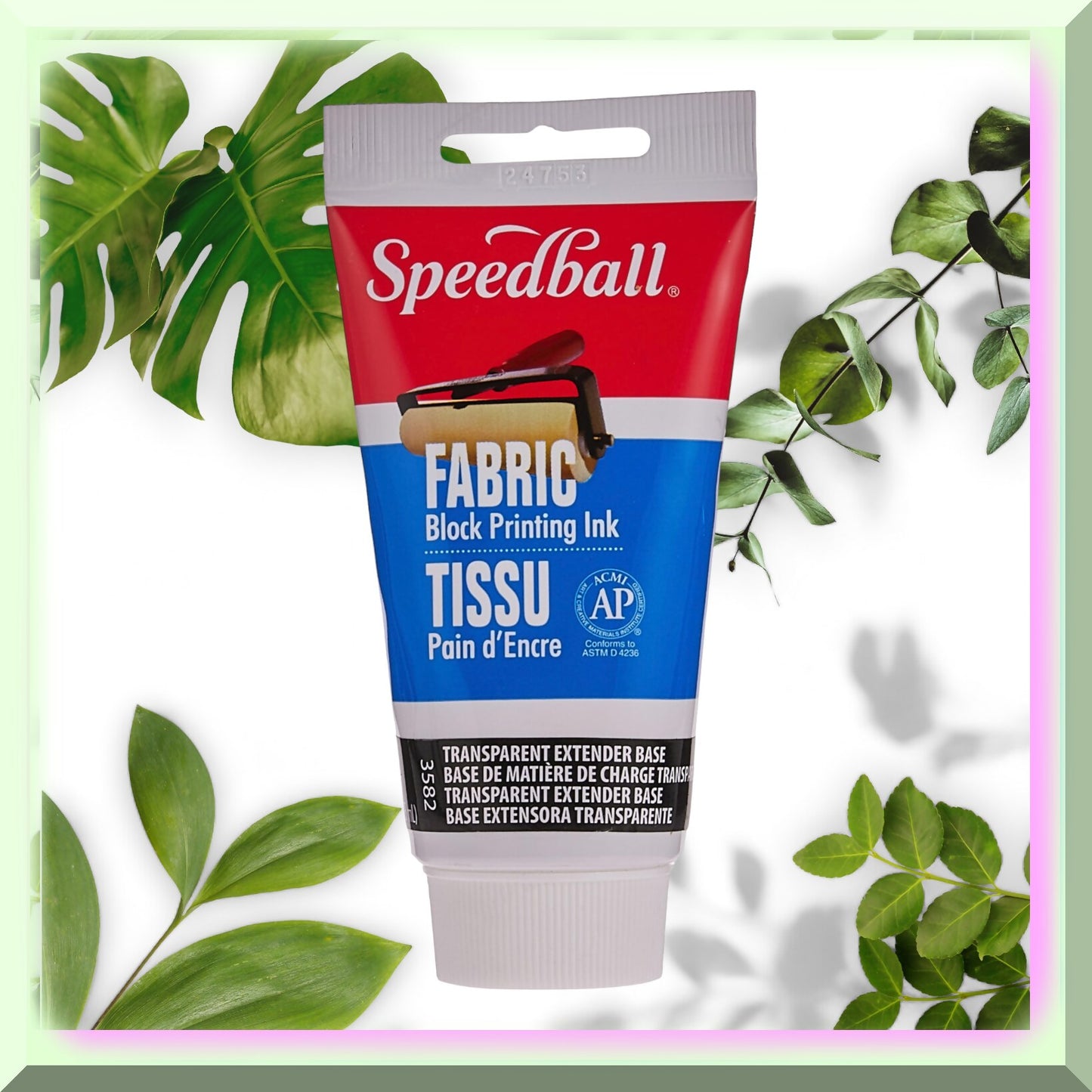Fabric Block Printing Ink Extender 2.5oz Tube