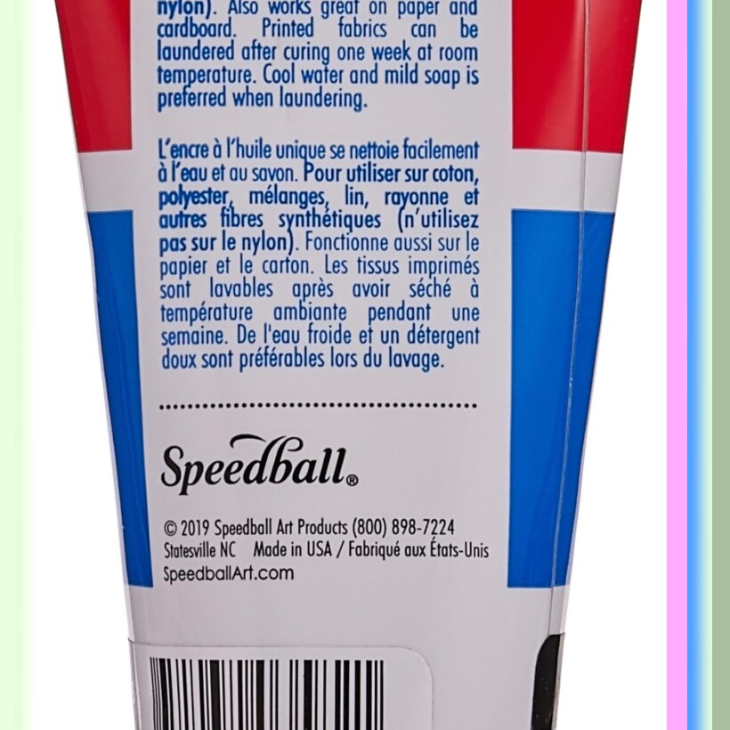 Fabric Block Printing Ink Extender 2.5oz Tube