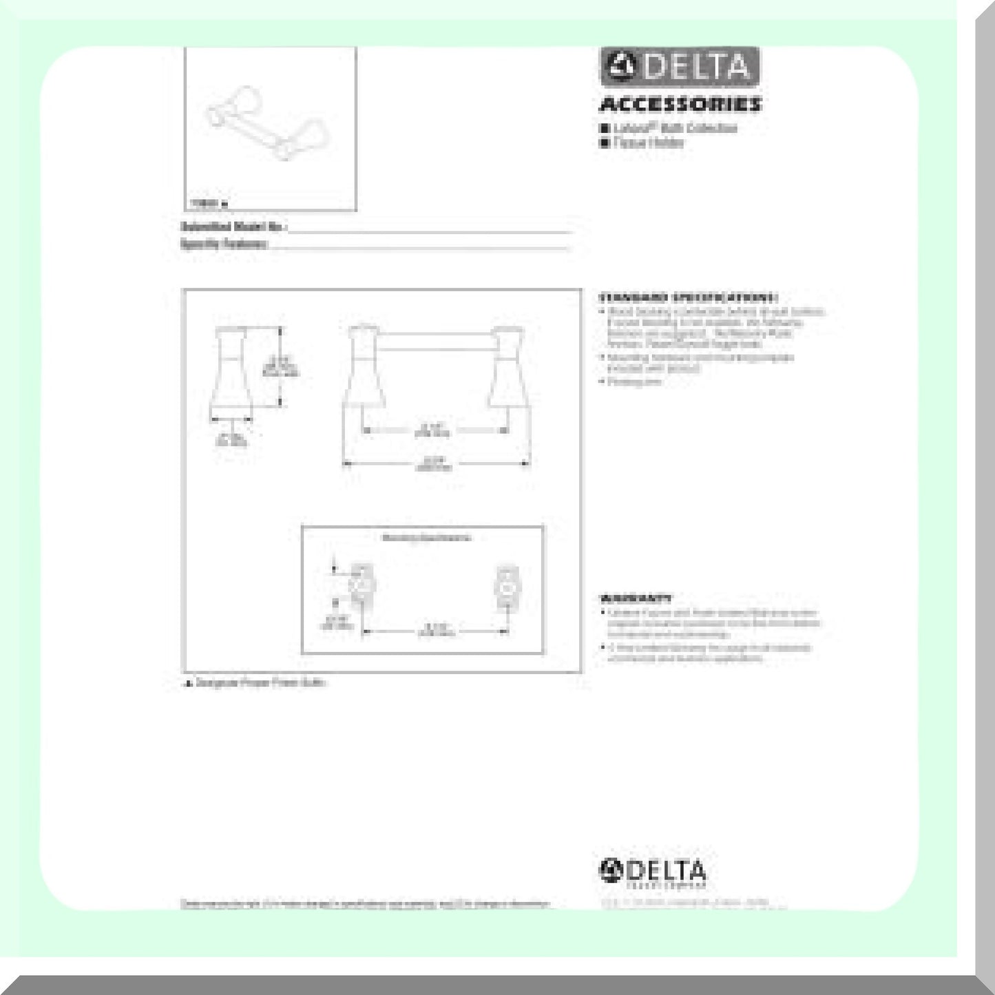 Lahara Wall Mounted Pivoting Toilet Paper Holder