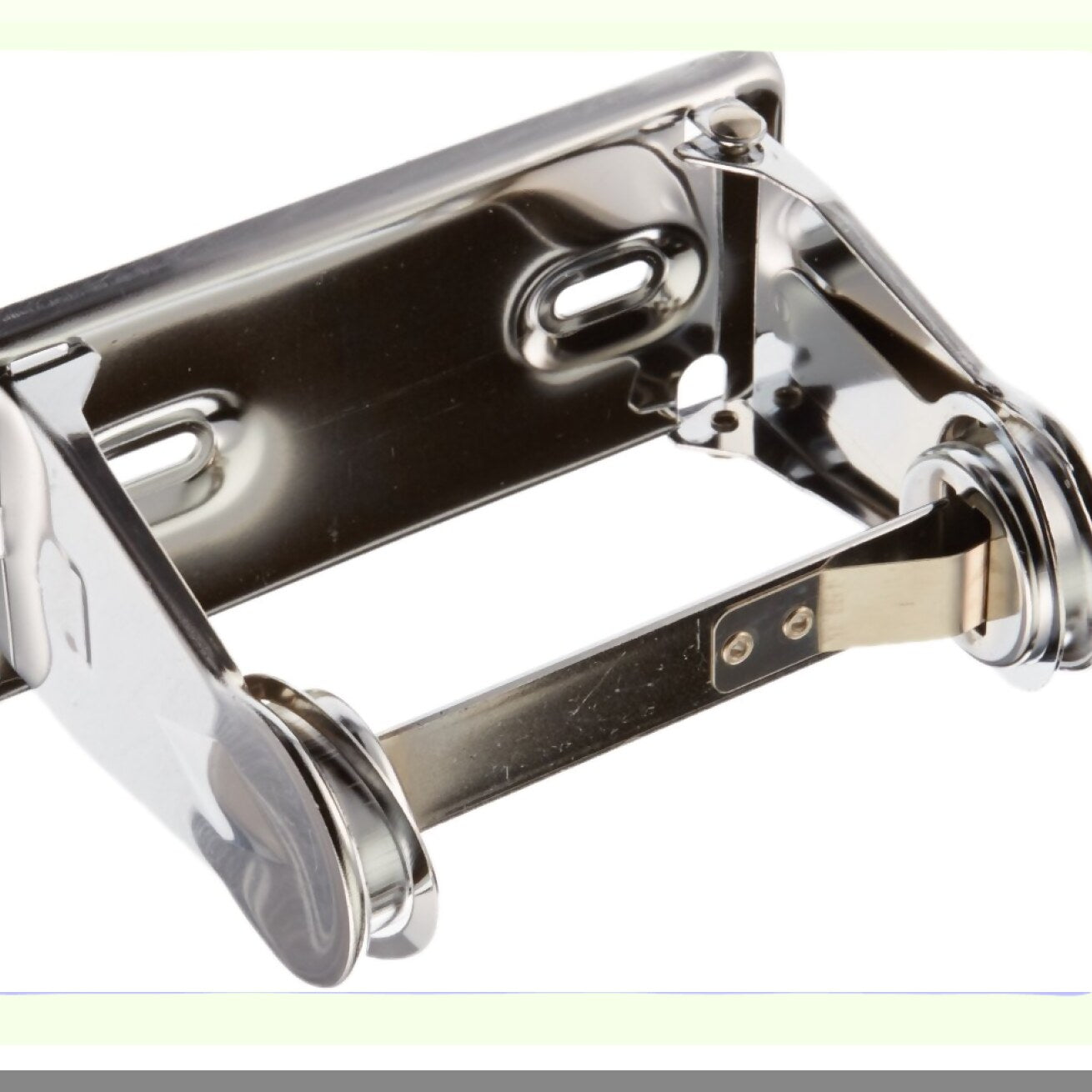 Steel Single Roll Tissue Dispenser