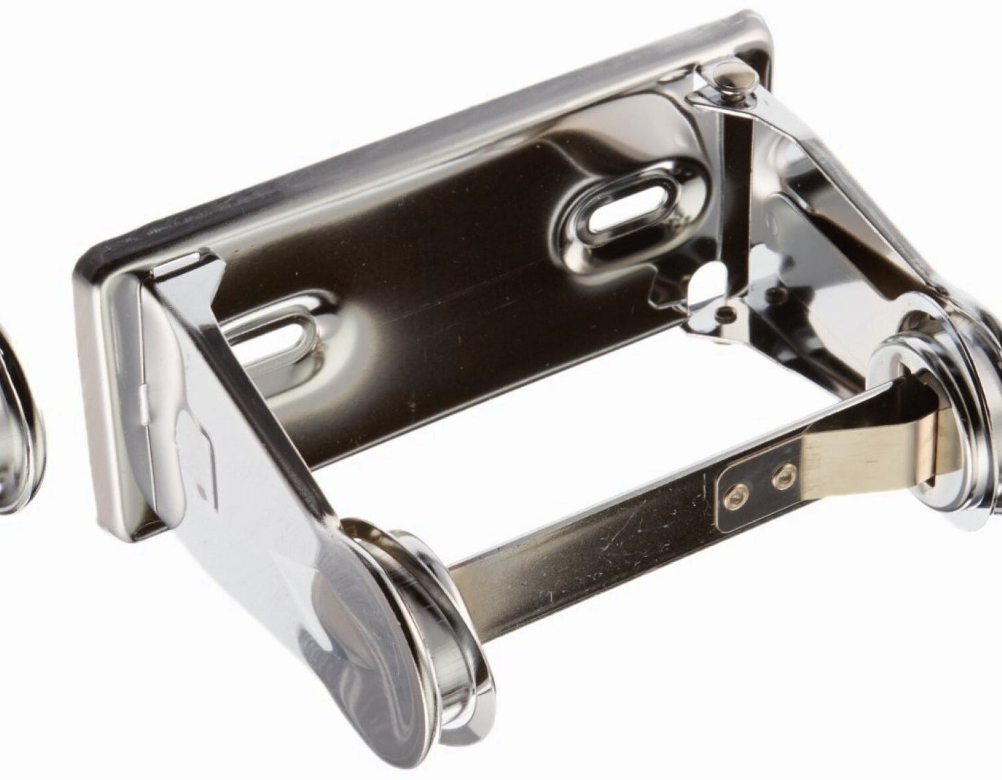 Steel Single Roll Tissue Dispenser