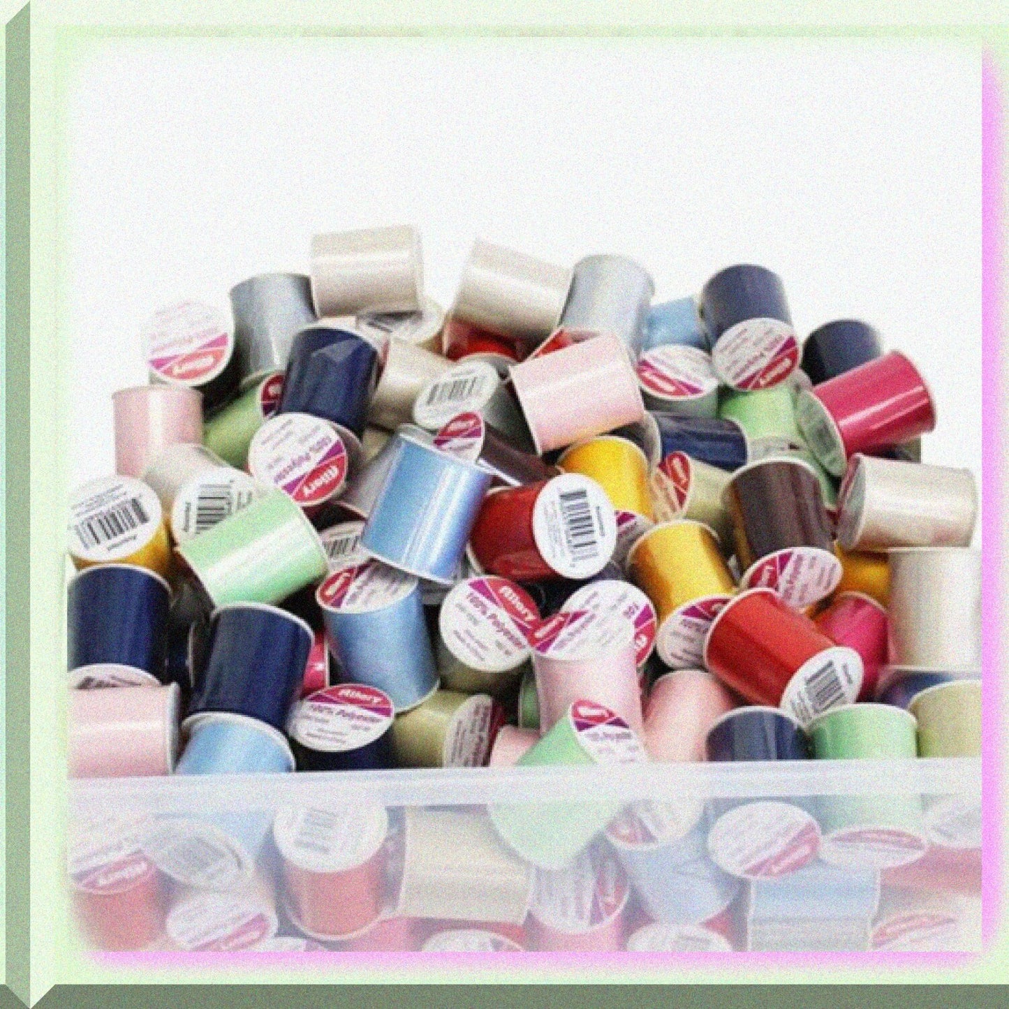 24 Pack Polyester Sewing Threads Assorted
