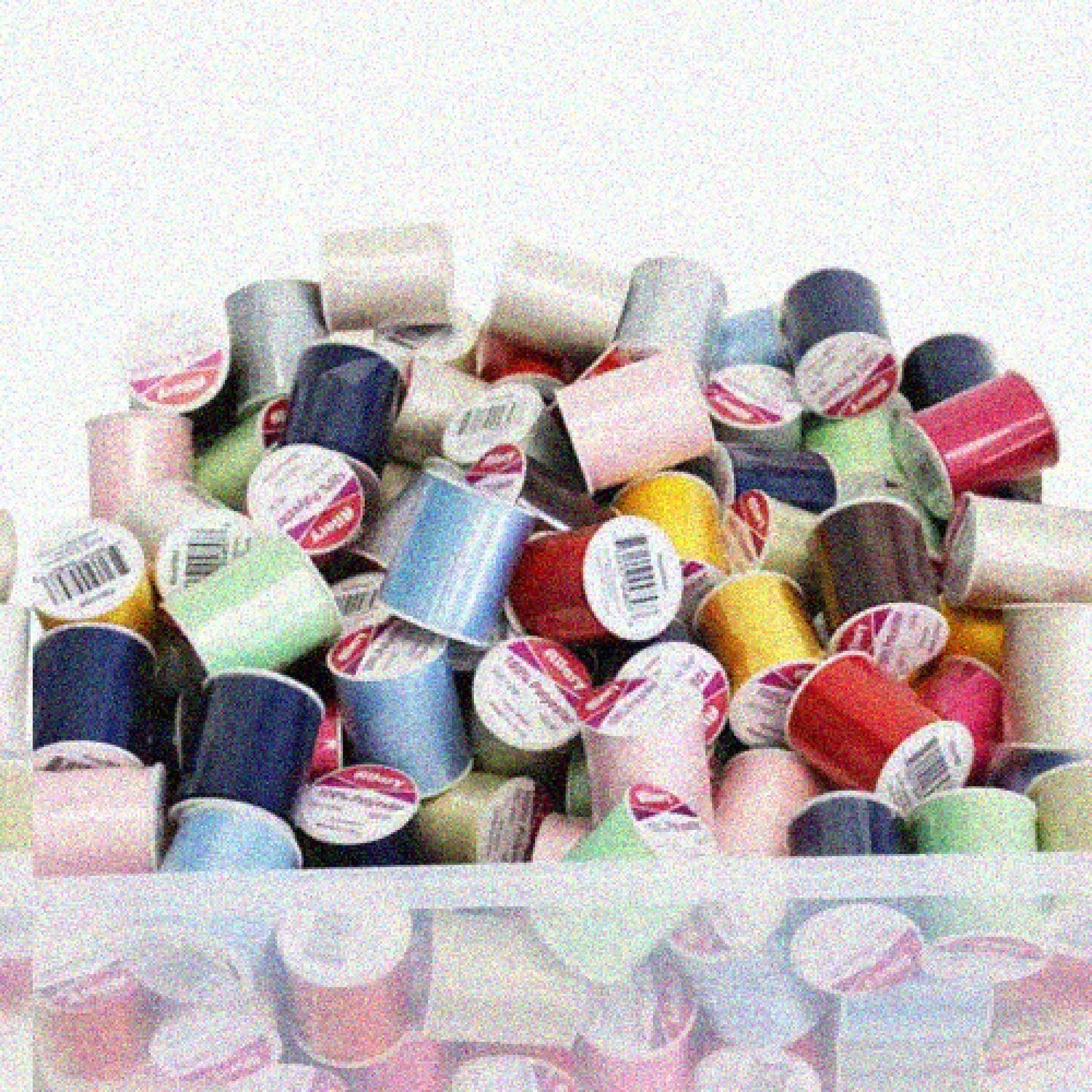 24 Pack Polyester Sewing Threads Assorted