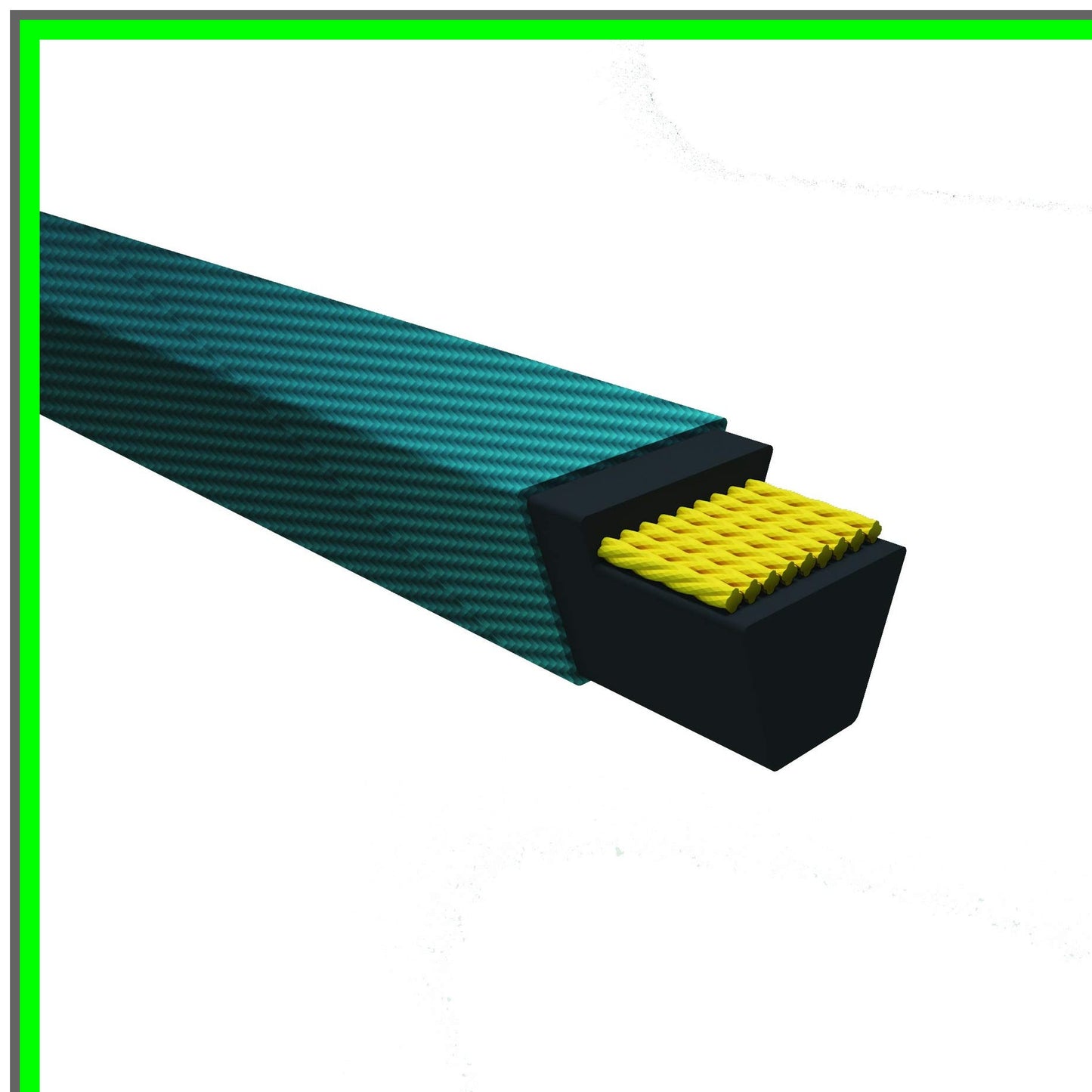 Durable Kevlar Replacement Belt 94" Length 0.5" Width for Heavy-Duty Use