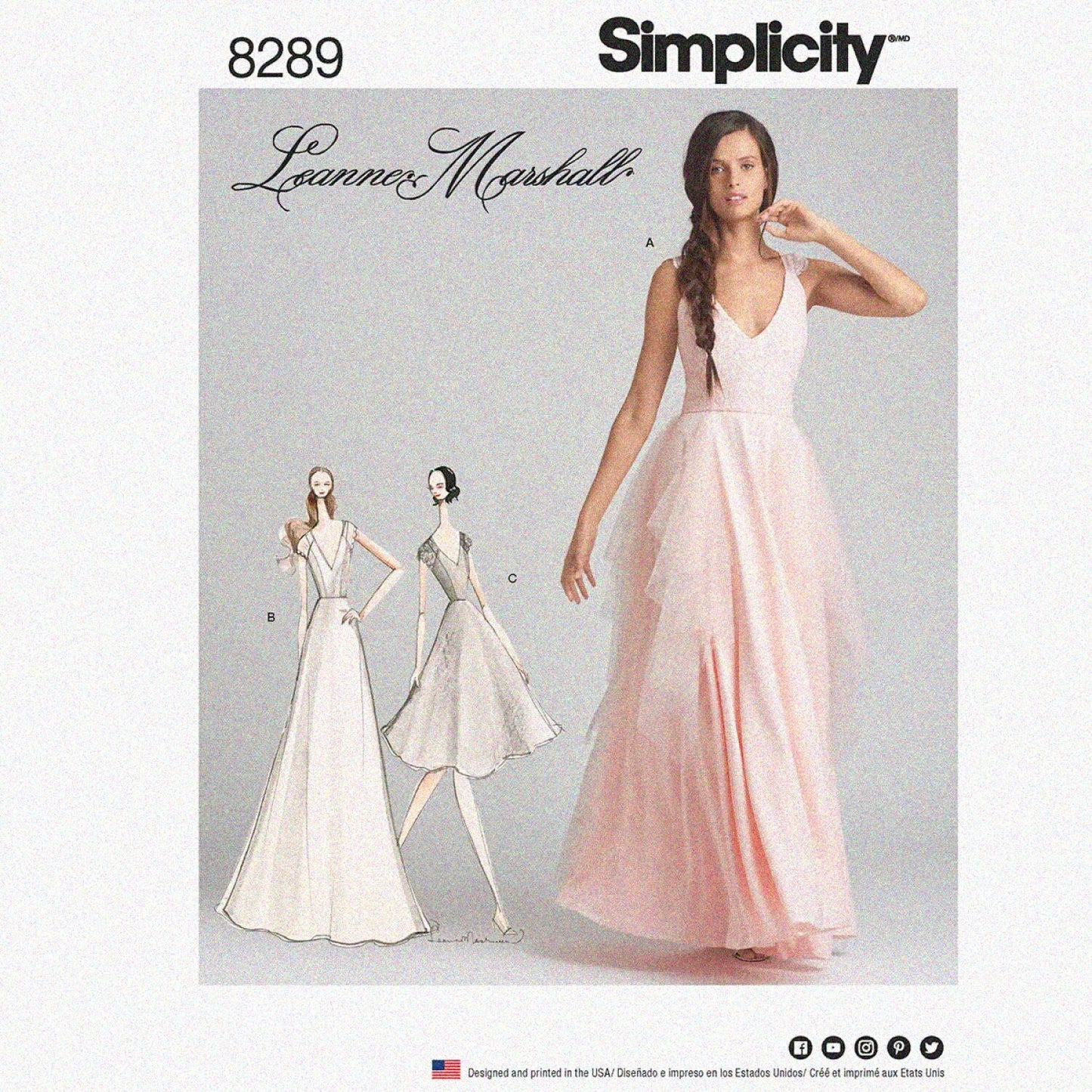 Women's Special Occasion Dress Sewing Pattern Sizes 4-12