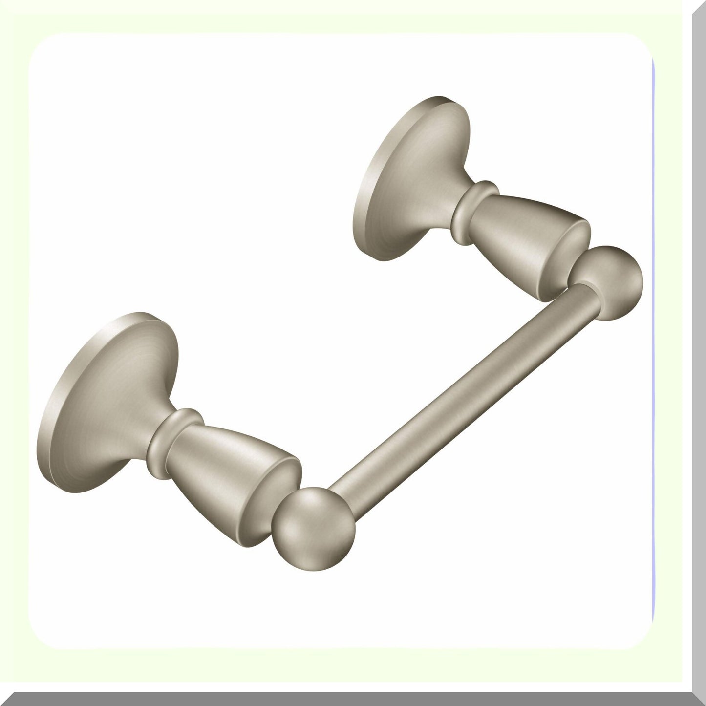 Wembley Pivoting Paper Holder Brushed Nickel