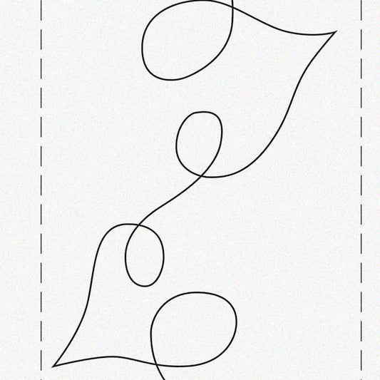 LovePulse 408 Hearts Quilt Border Patterns