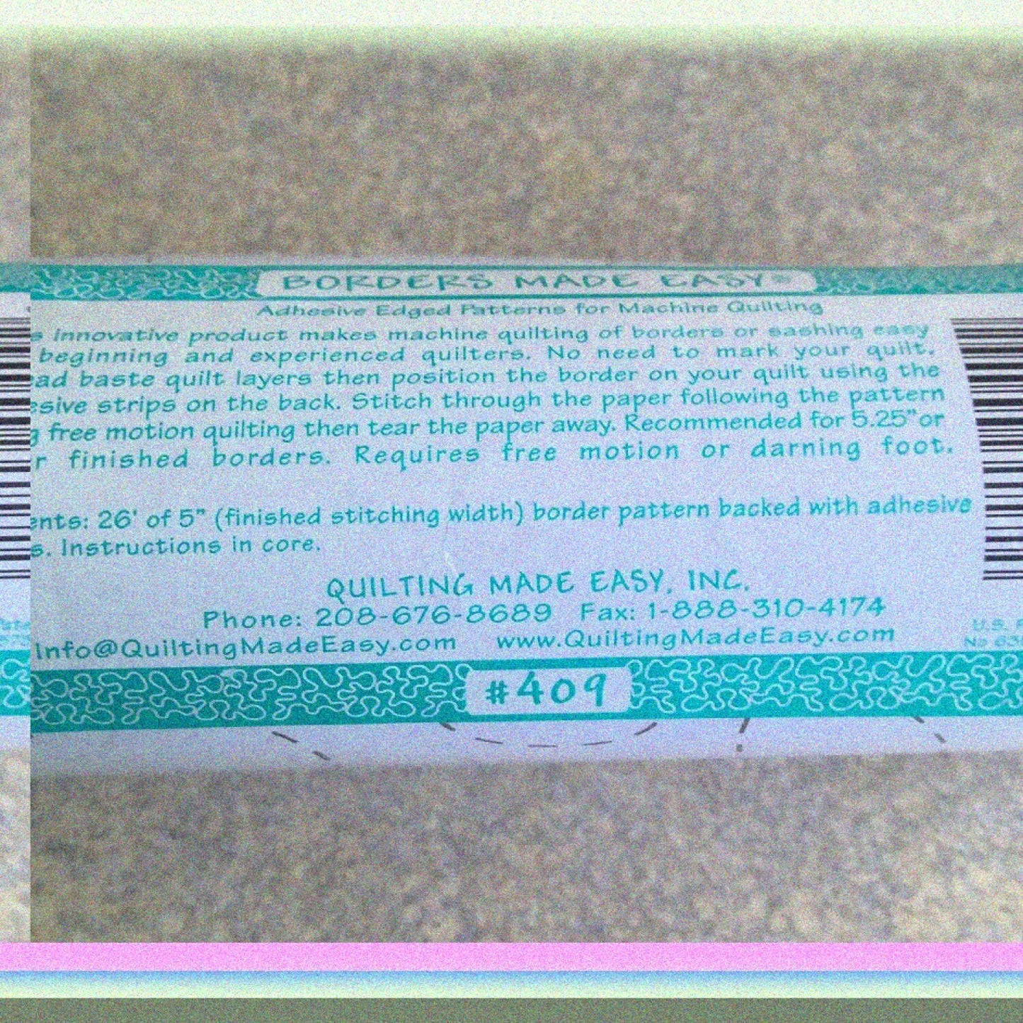 409 Stipple Dot Art Pattern for Quilting