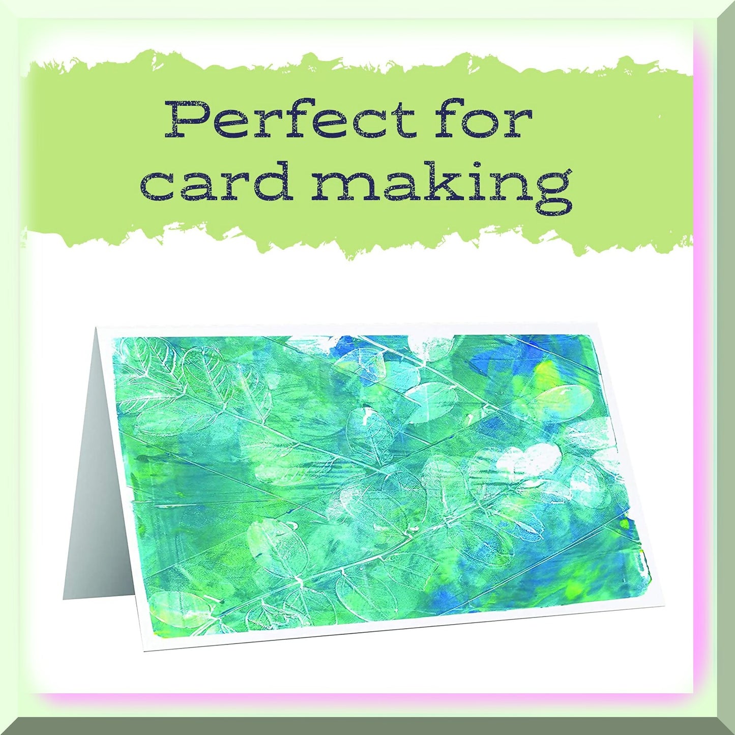 Reusable 5x7 Monoprinting Plate for Art and Crafts