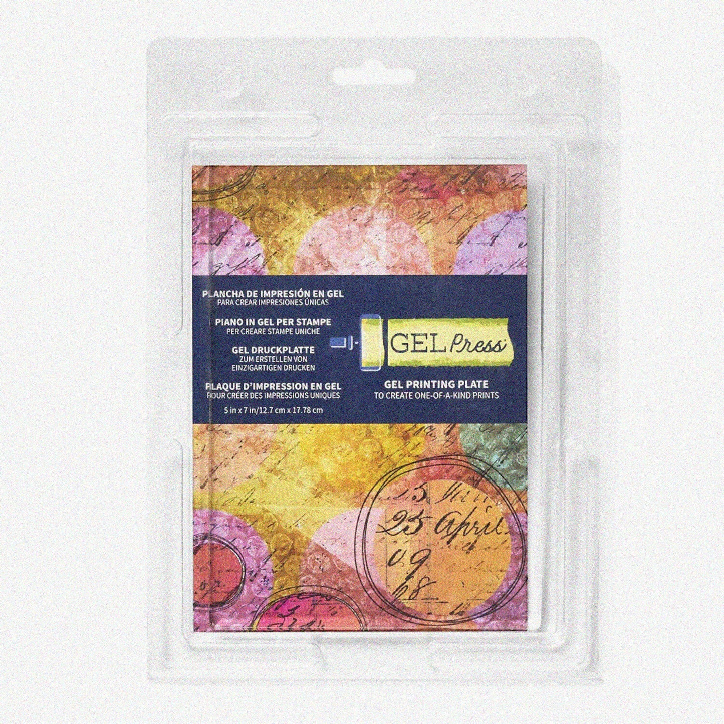 Reusable 5x7 Monoprinting Plate for Art and Crafts