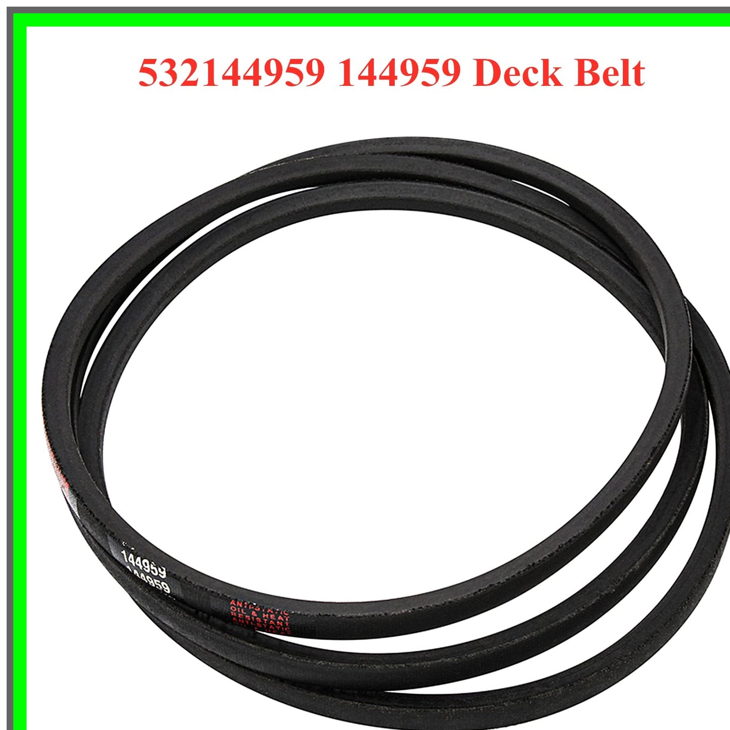 Deck Drive Belt Replacement for Husqvarna Poulan AYP 42" Lawn Mowers 1/2" x 95"