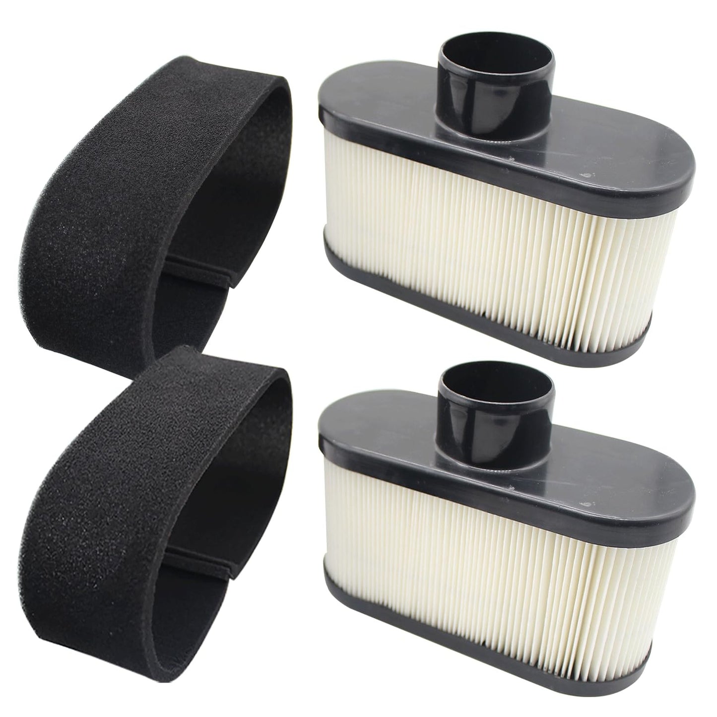 Kawasaki Compatible 2 Pack Air Filter Pre Filter for Engine Protection
