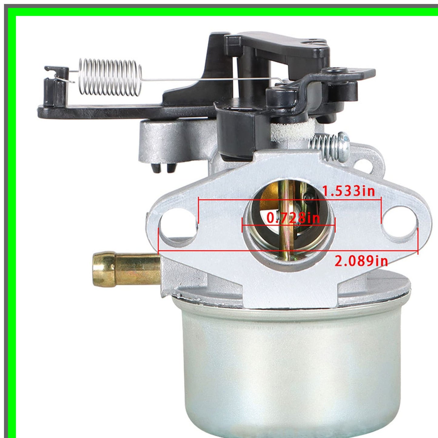 Carburetor Replacement for Troy Bilt Power Washer 7.75-8.75 HP 2700-3000 PSI