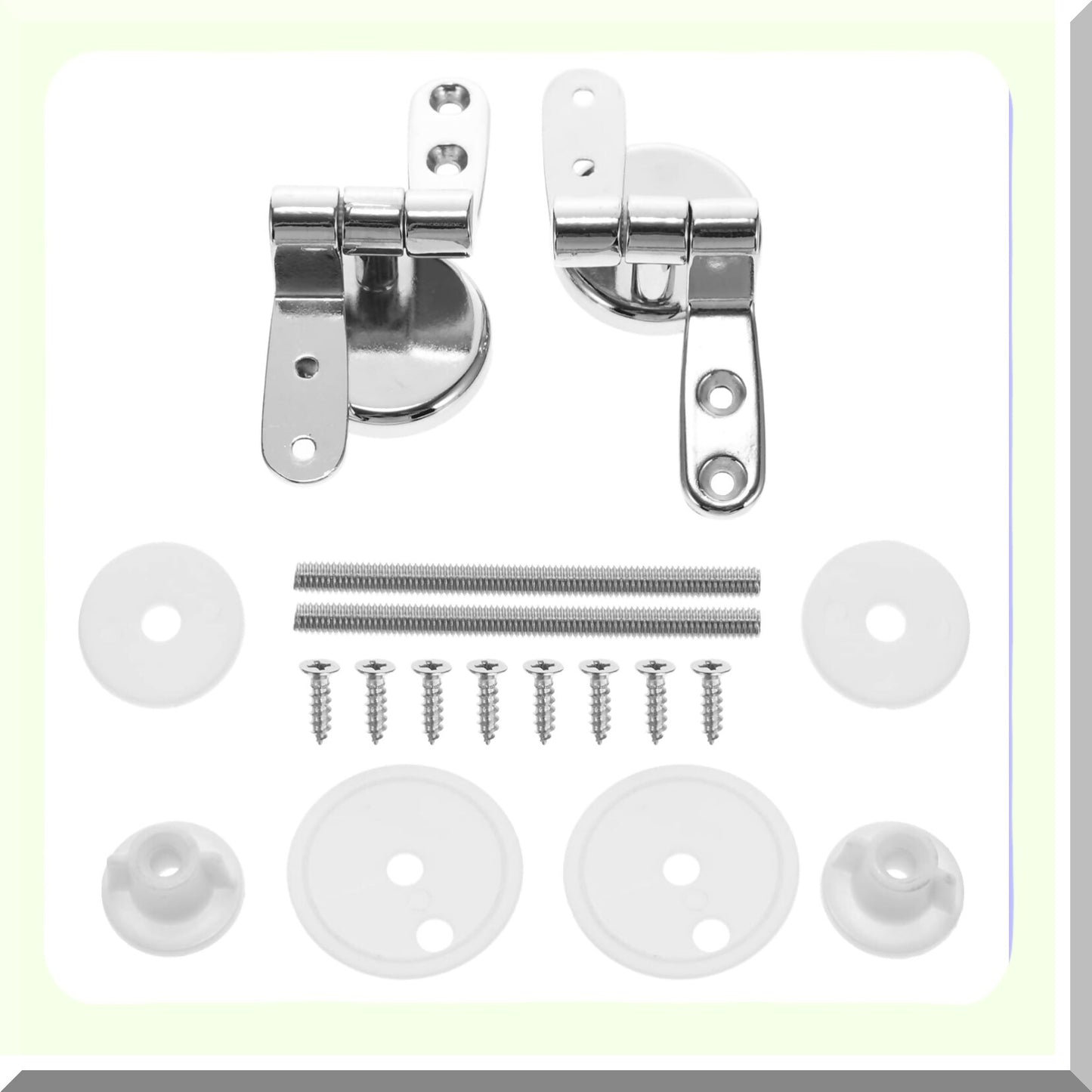 Set of Zinc Alloy Tet Seat and Lid Hinges