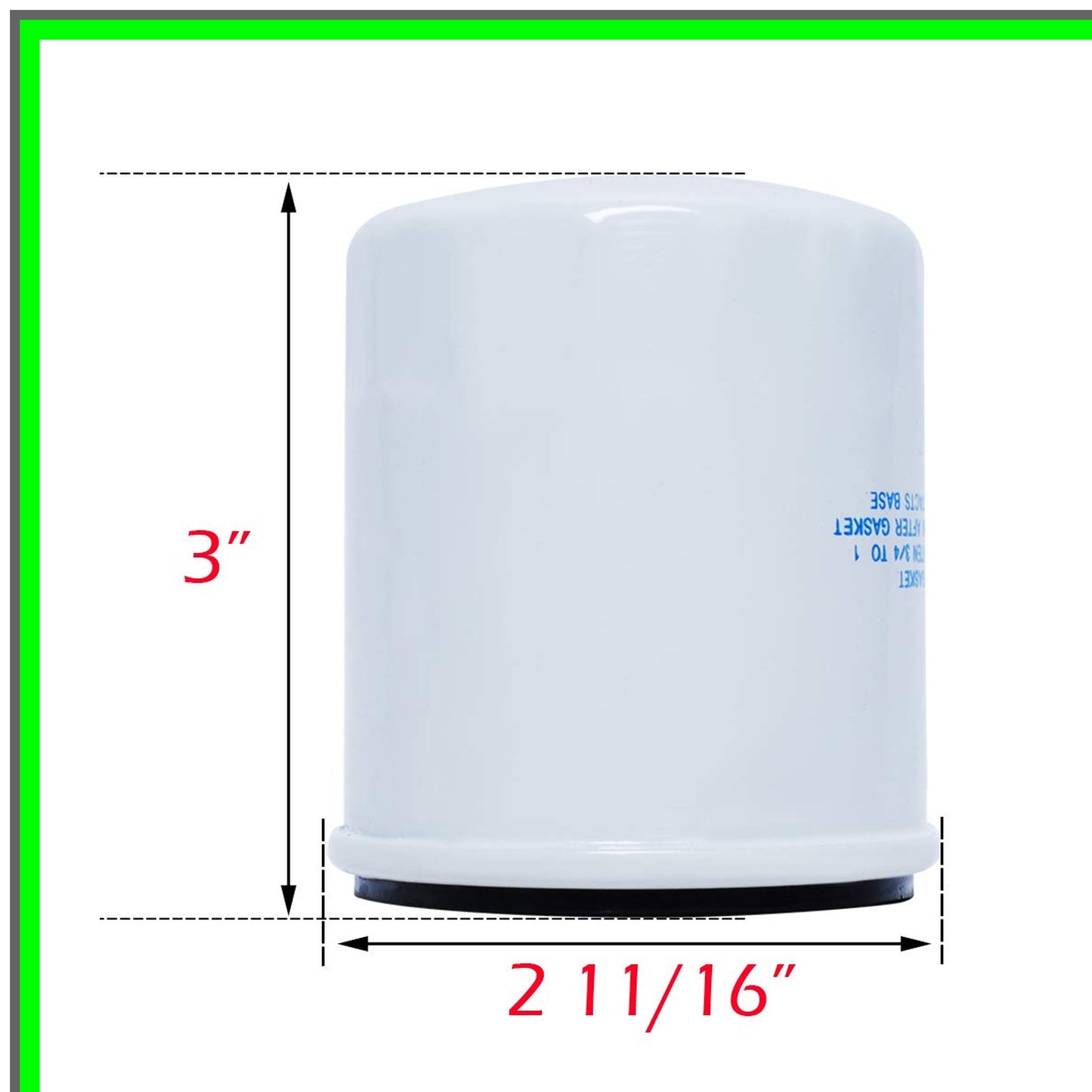 Hydro Gear Oil Filter Replacement 2-Pack for HG52114 and Compatible Models