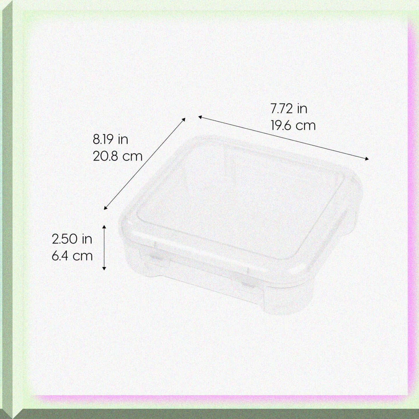 8 Pack Clear 6" x 6" Photo and Scrapbook Storage Cases