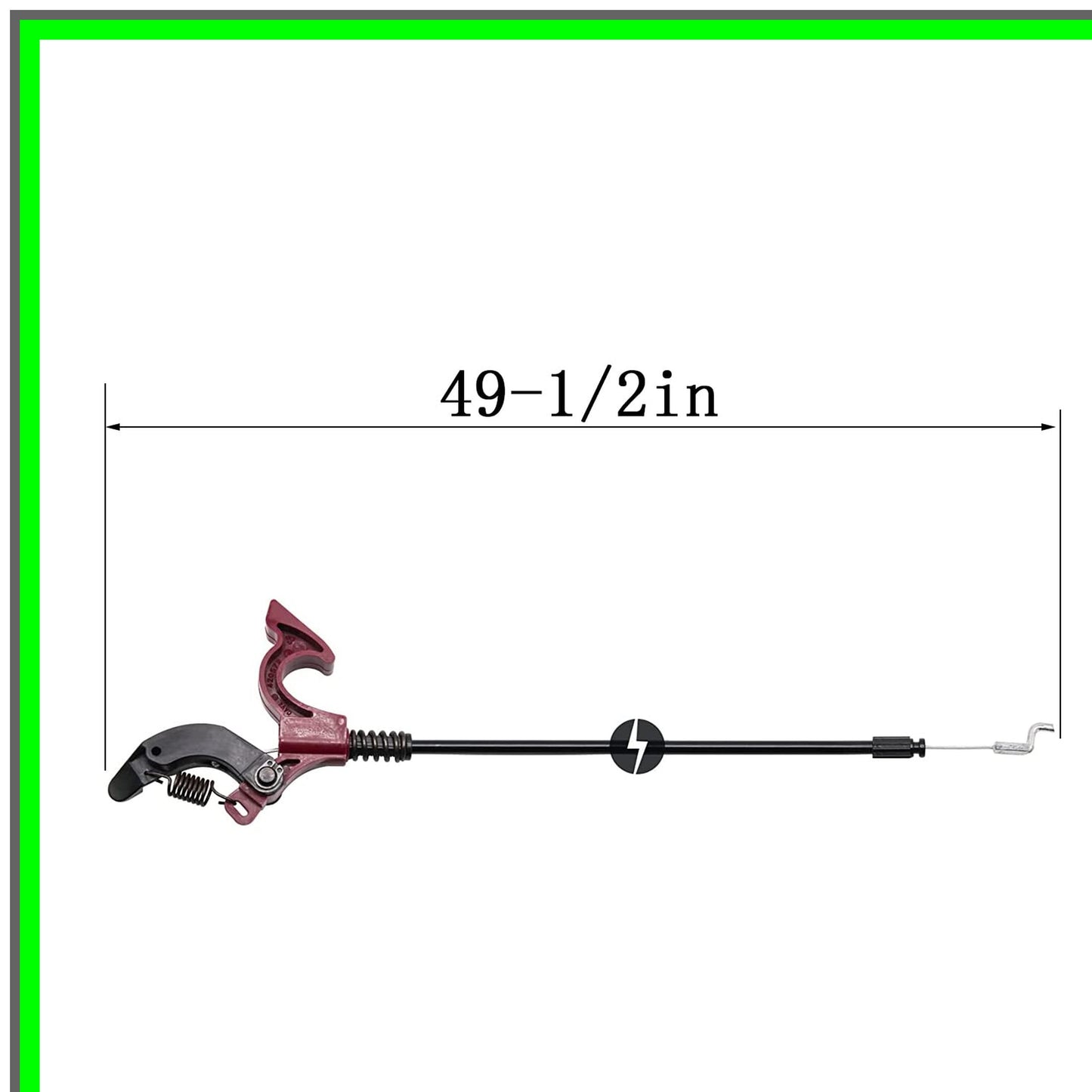 Lawn Mower Engine Control Cable Kit for 583451701 and Compatible Models
