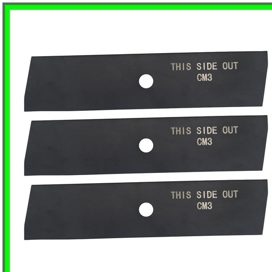 Versatile 3-Pack 9-Inch Edger Blades for Vertical Shaft Models 77210-79754