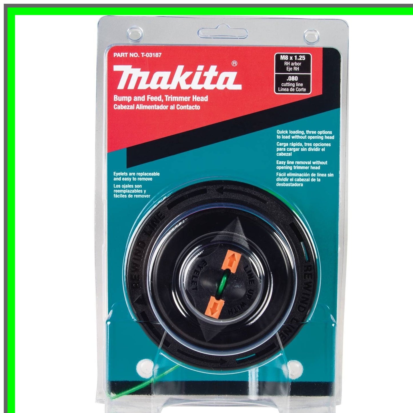 Bump Feed Trimmer Head for Efficient Lawn Care and Precision Cutting