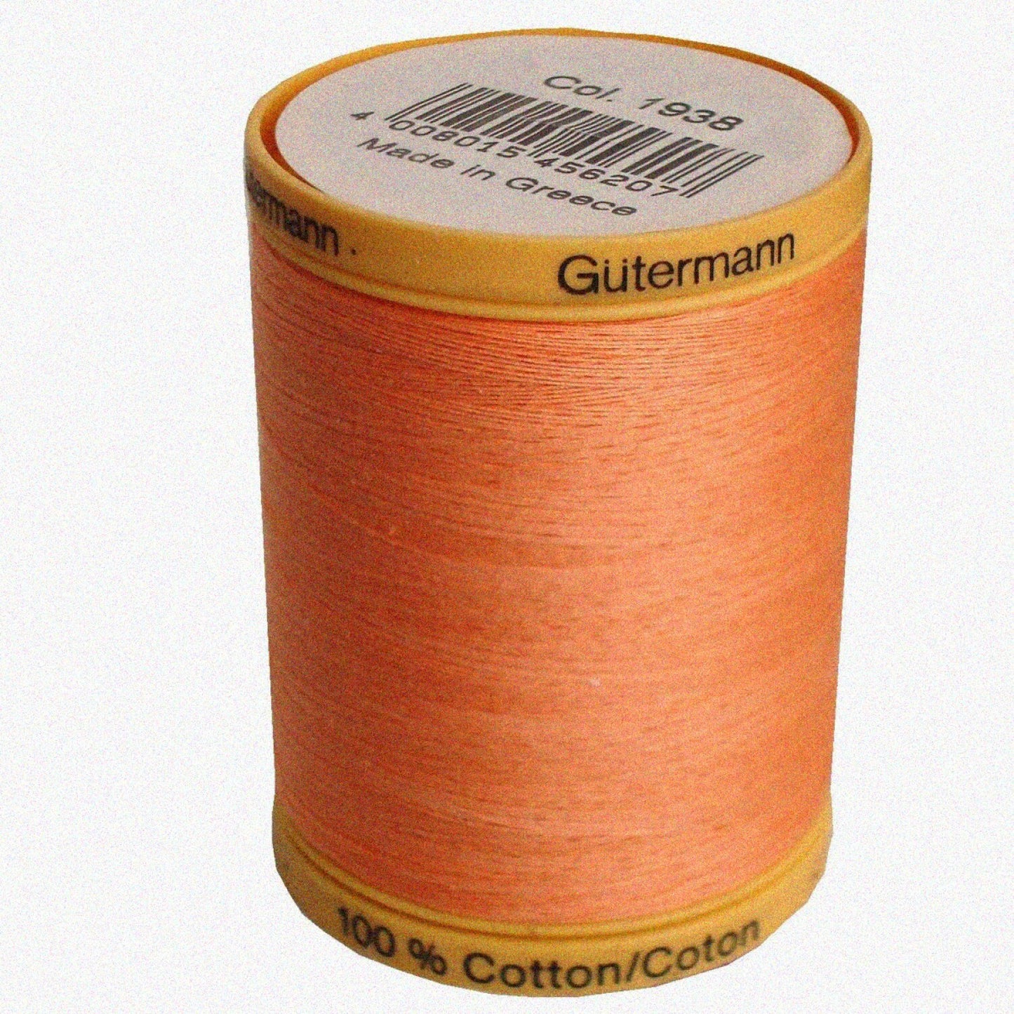 876 yd Natural Cotton Thread Solids Salmon