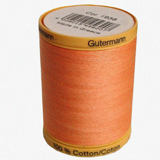 Natural Cotton Thread Salmon