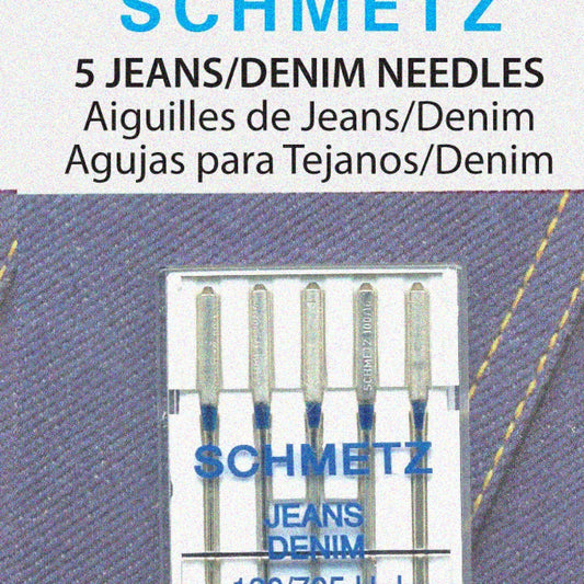 Jeans Sewing Machine Needles Assortment 5 Needles