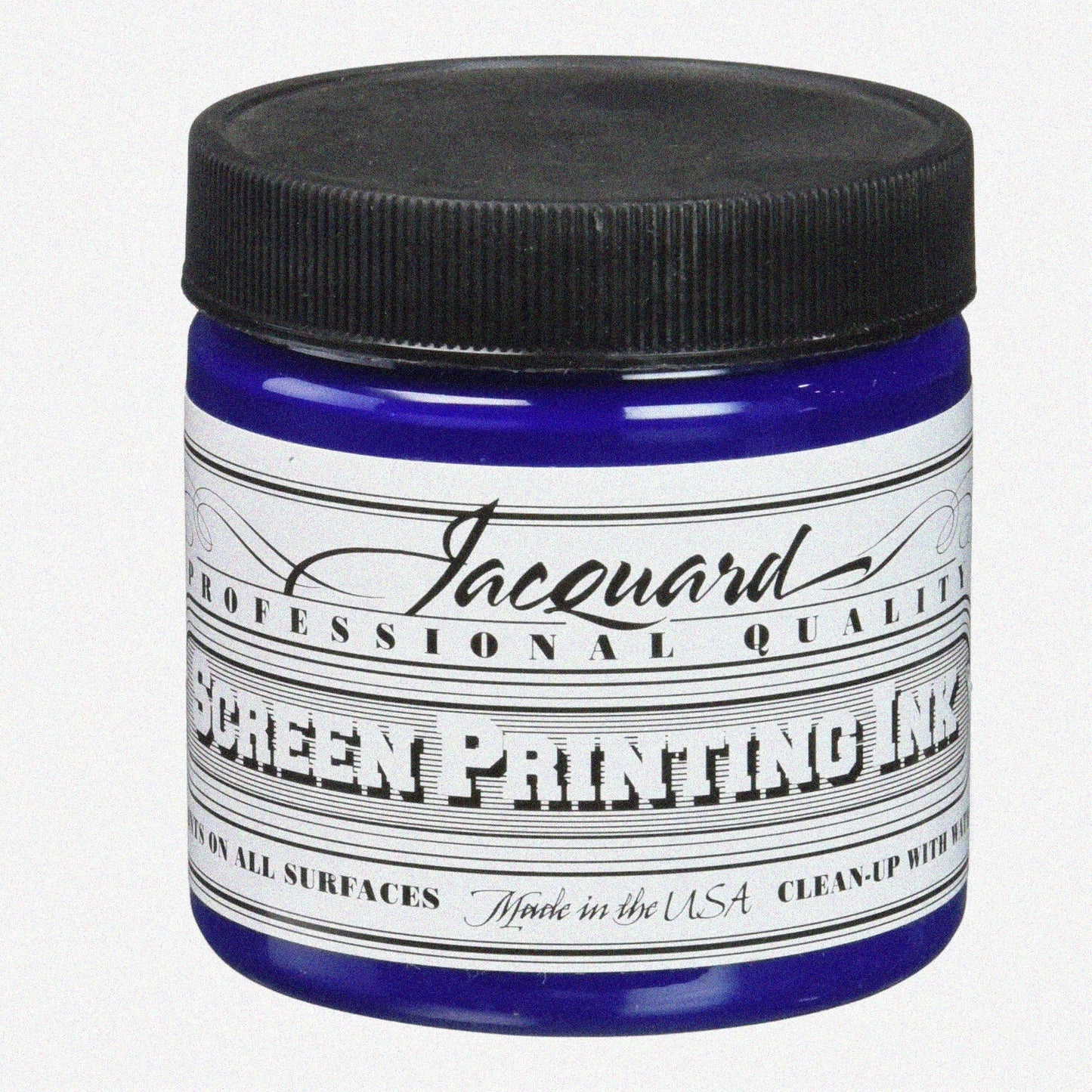 AquaPrint Pro Blue 4oz Water-Soluble Screen Ink