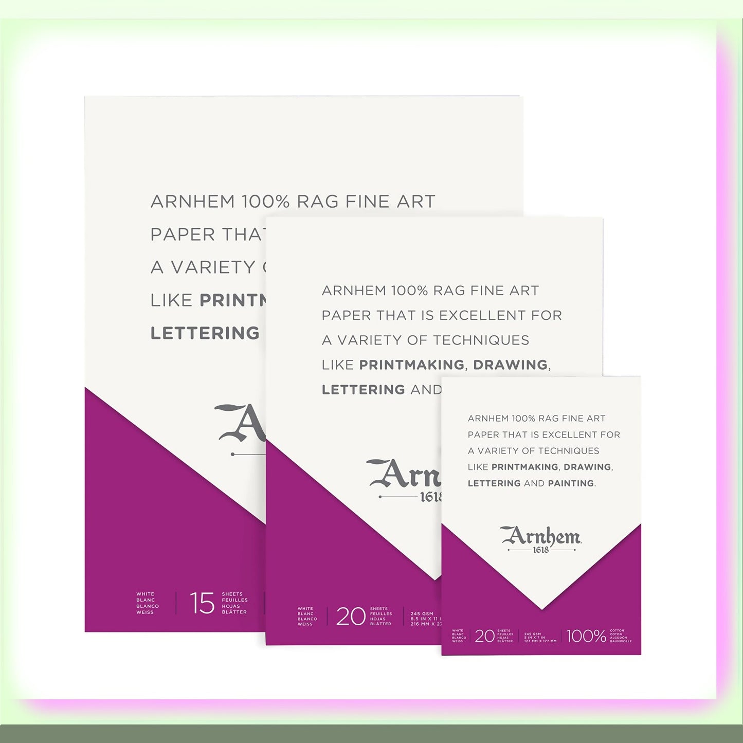 Artnova PrintPro 1618 Sketchbook 8.5" x 11"