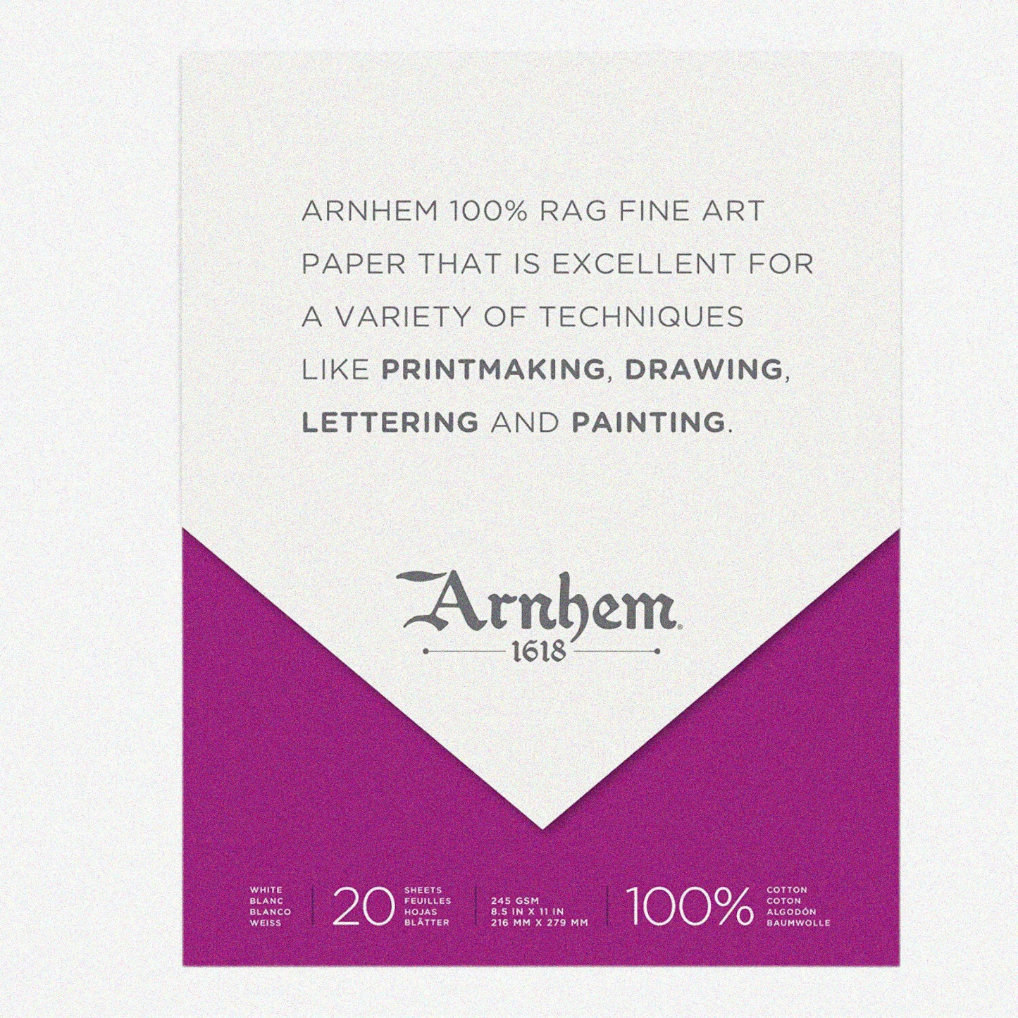 Artnova PrintPro 1618 Sketchbook 8.5" x 11"