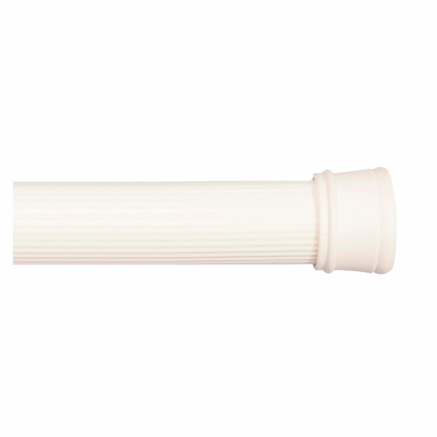 Twist Fit No Tools Shower Curtain Rod Cream 36-63"