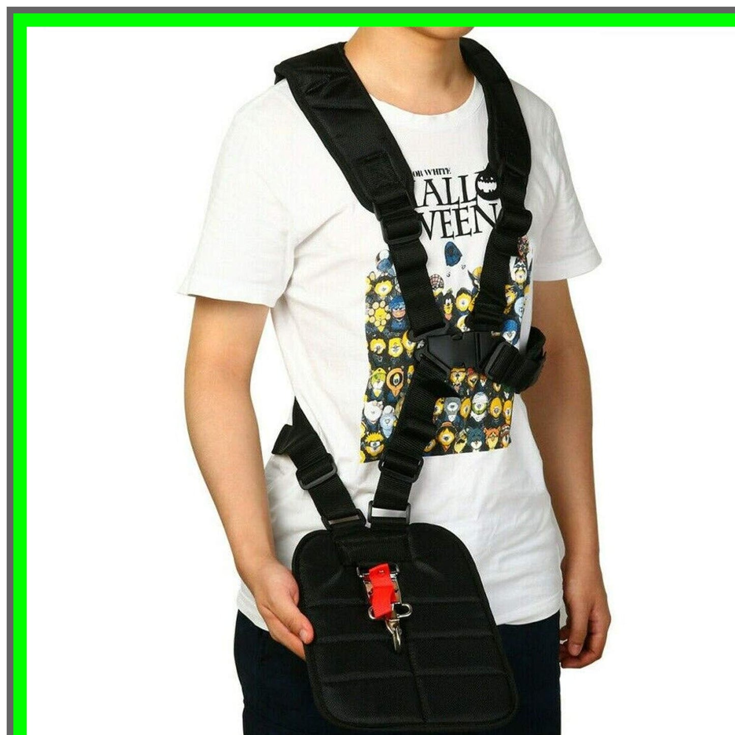 Comfort Fit Padded Double Shoulder Strap for Garden Trimmers and Mowers